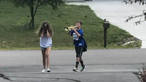 trumpet kid